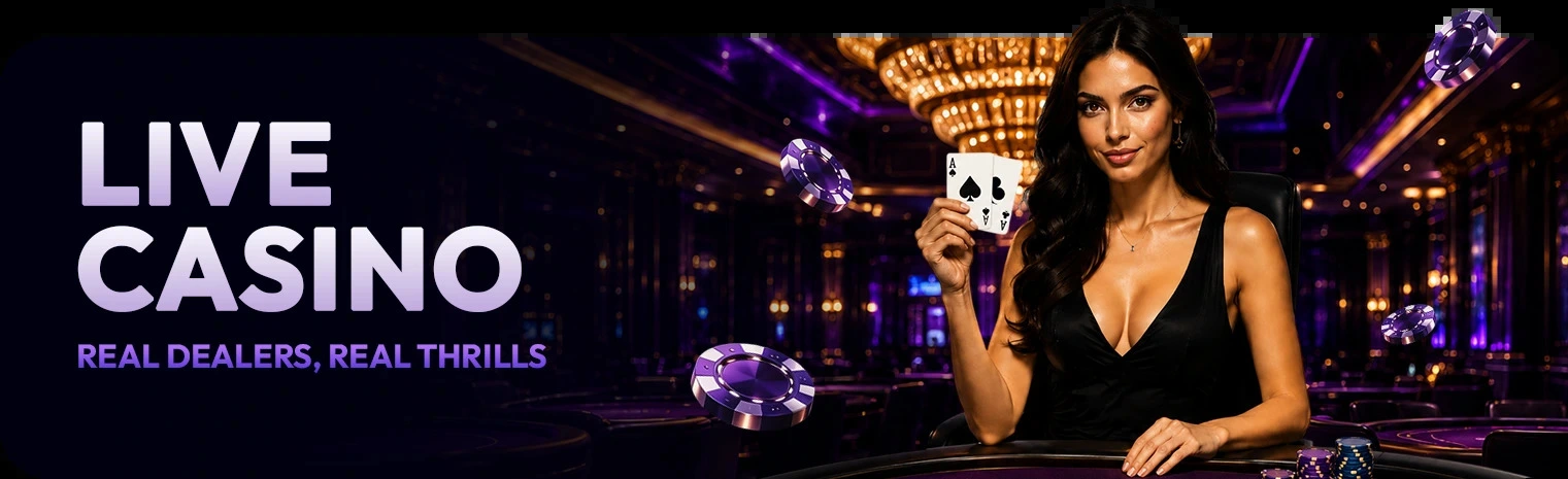 Live Casino – Real Dealers, Real Thrills